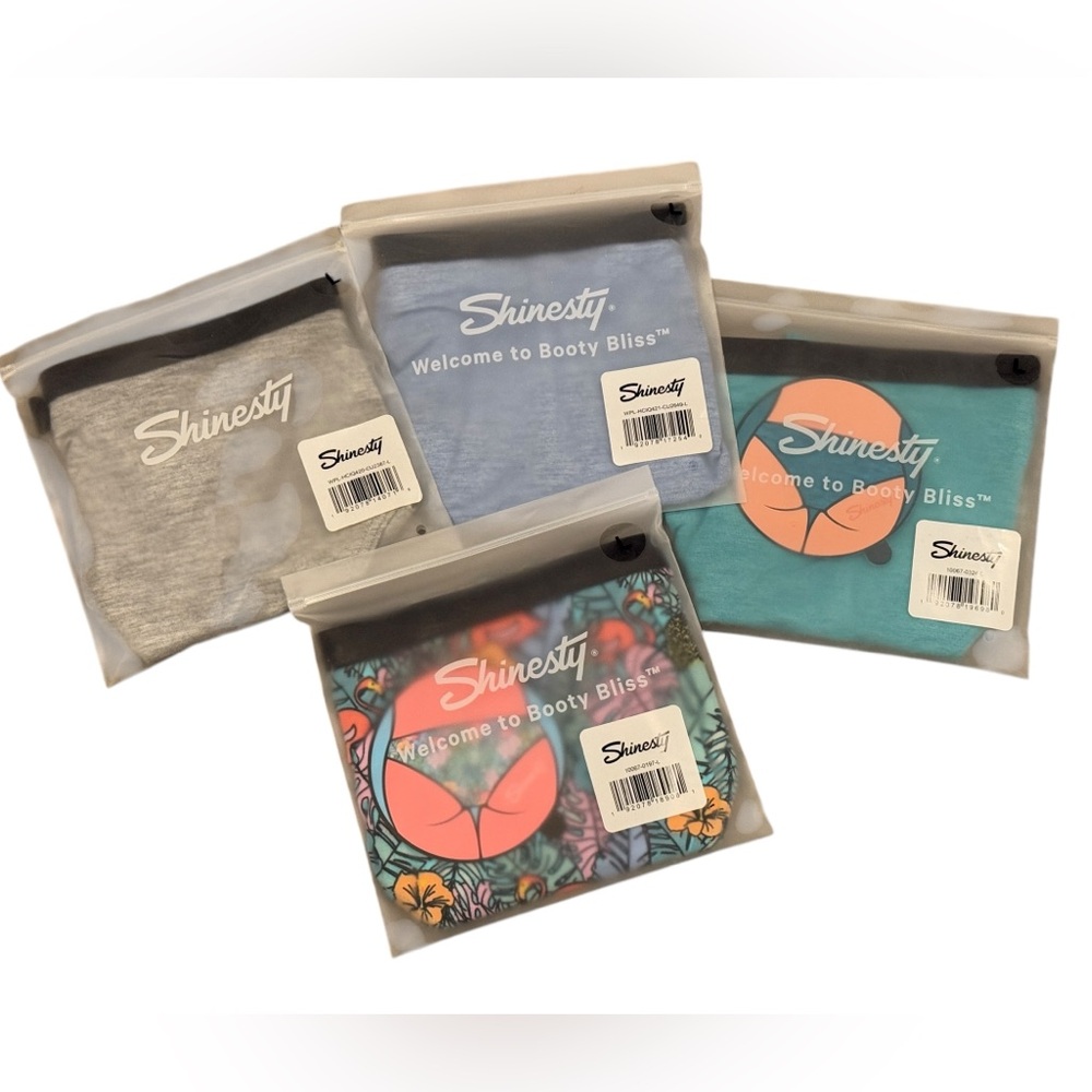 New Shinesty Set of 4 CHEEKY Size L Underwear
